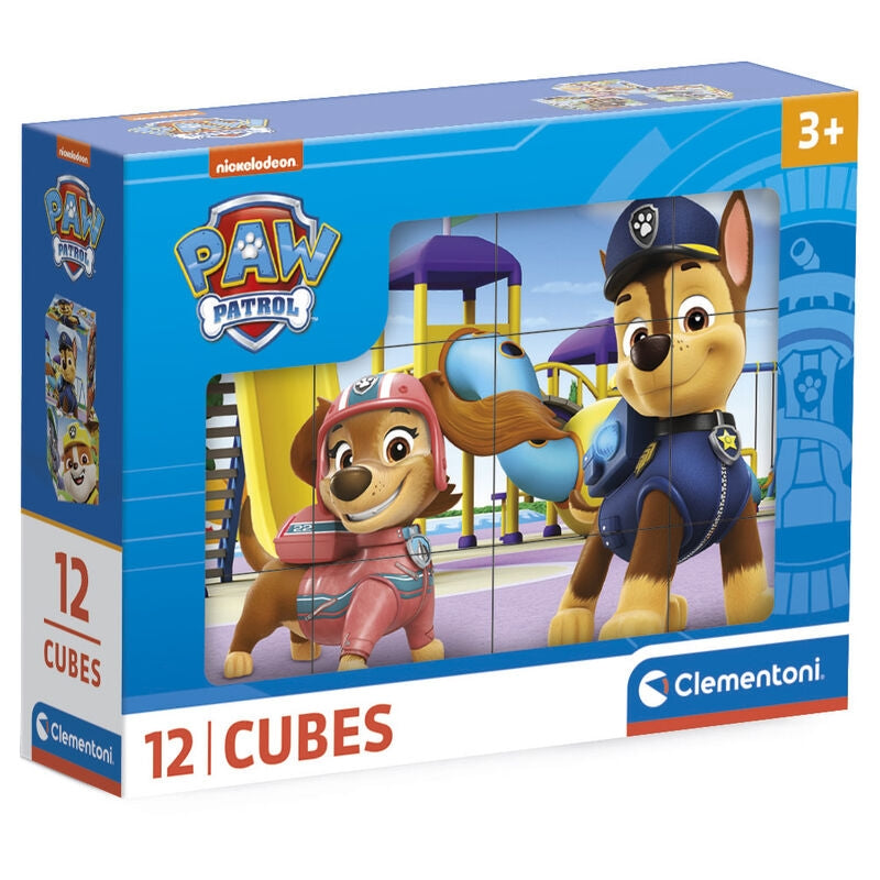 Paw Patrol 12-bitars pussel för barn, rolig inlärningsaktivitet