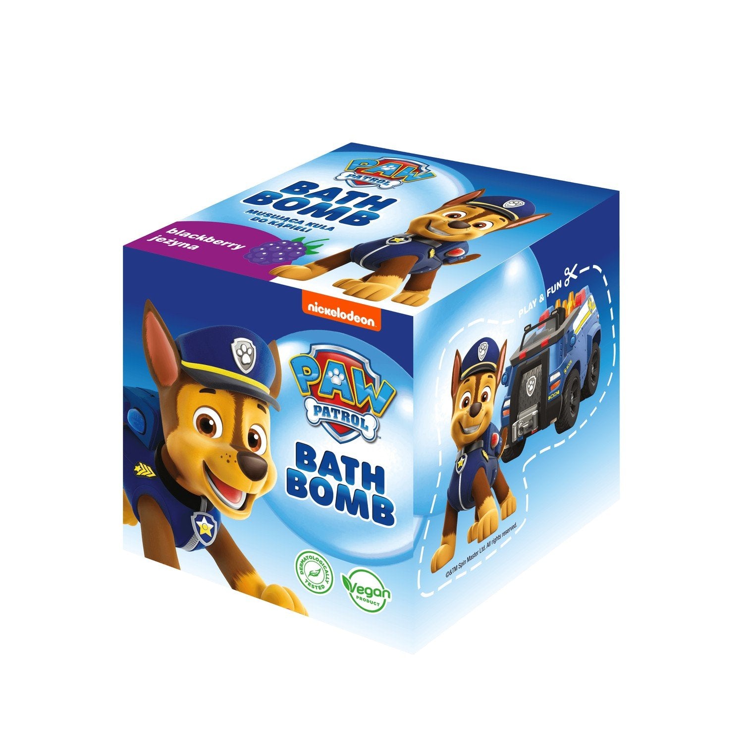 Paw Patrol Bath Bomb 165 G Chase, Blackberry