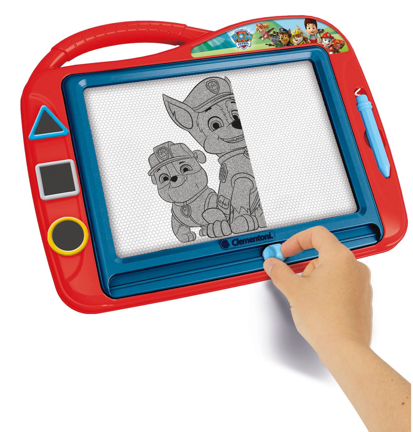 Paw Patrol Magnetisk Ritbräda med Stämplar & Penna