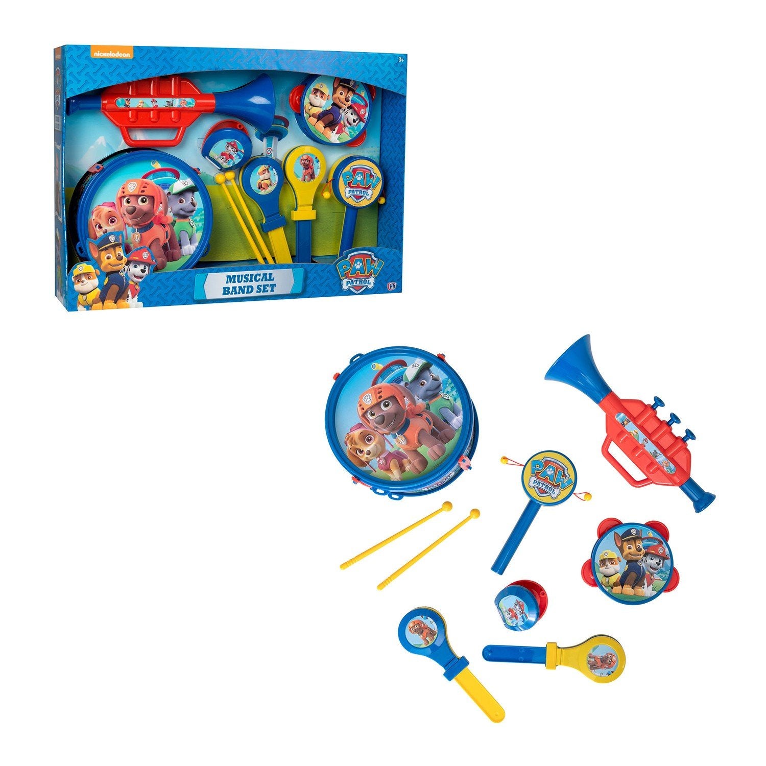 Paw Patrol - Spil instrument 7 dele