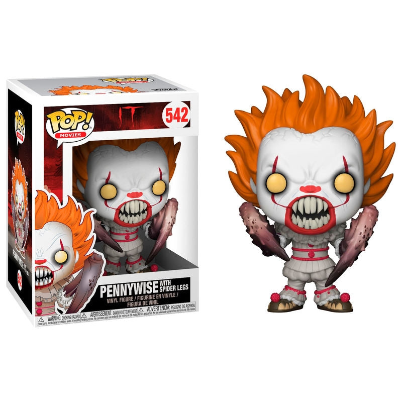Pennywise figur med spindelben, samlarskräckleksak