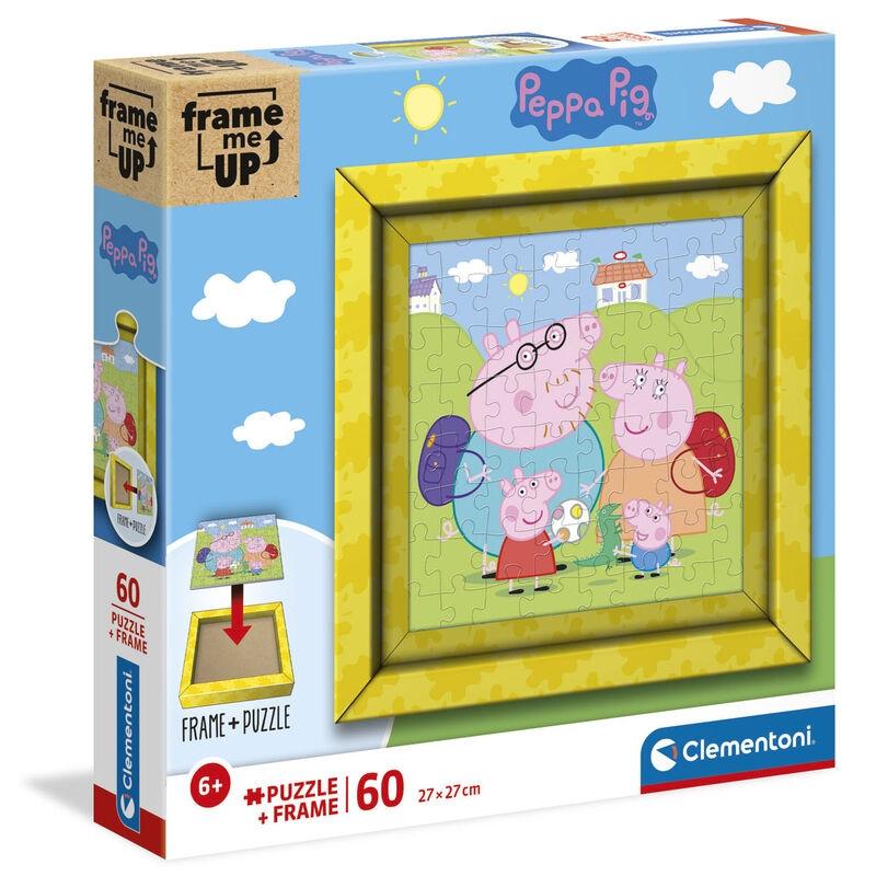 Peppa Pig Frame me Up puslespil 60 stk