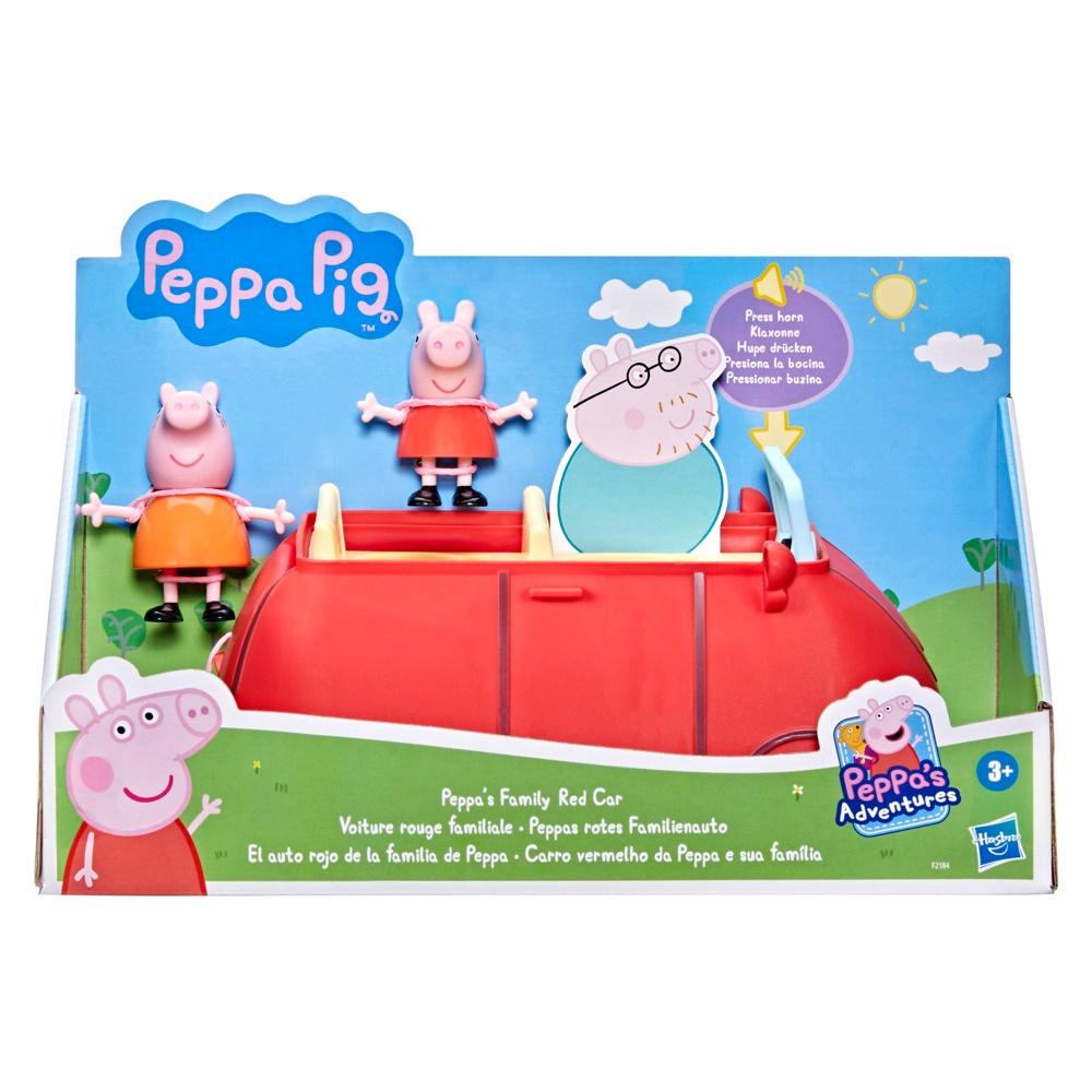 Peppa Pig Legesæt Familie Rød Bil