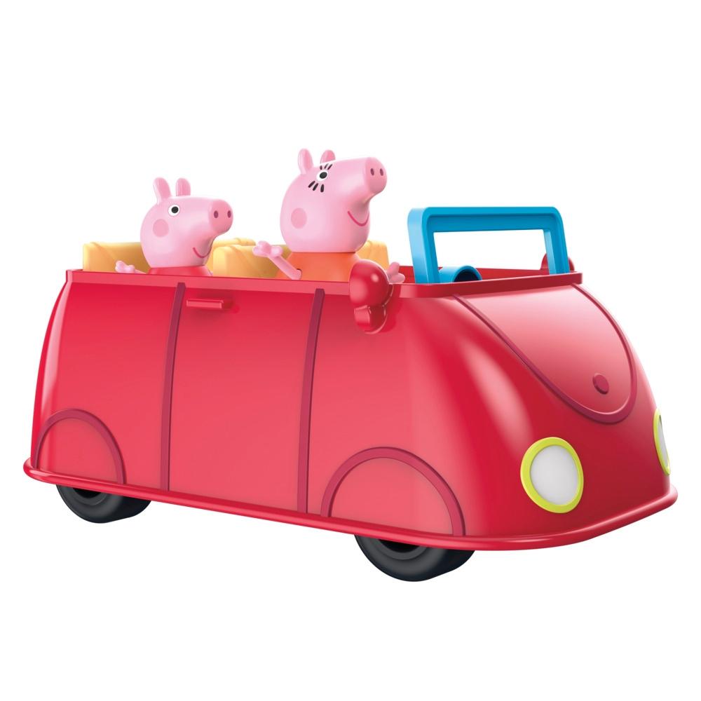 Peppa Pig Legesæt Familie Rød Bil