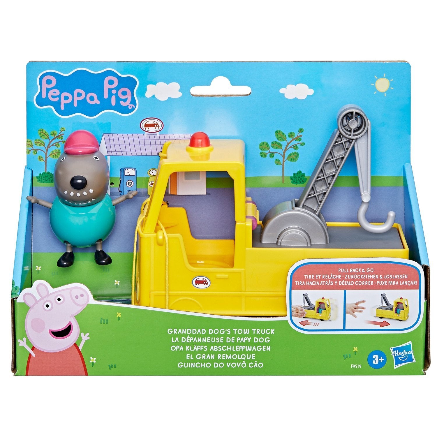 Peppa Pig lekset Granddad Dogs Tow Truck