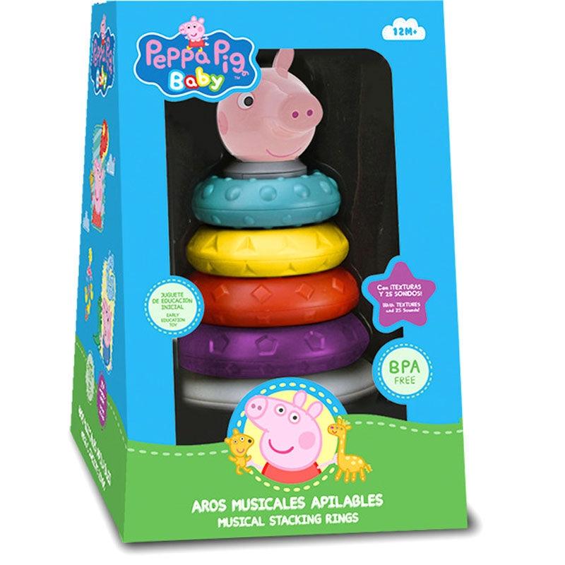 Peppa Pig stapelbara ringar