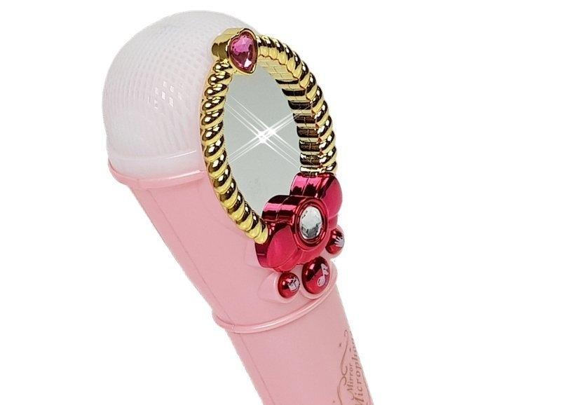 Pink Magic Mirror Mic med USB-ljus- och ljudeffekter