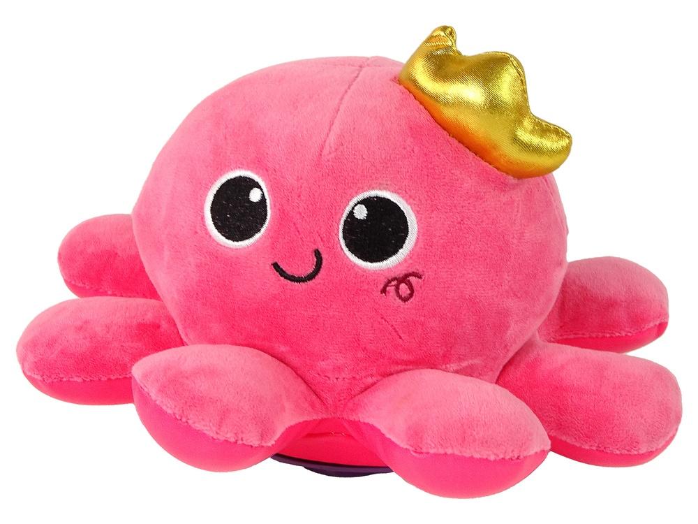 Pink Octopus Toy: Lys, lyde, bevægelser og hygge!