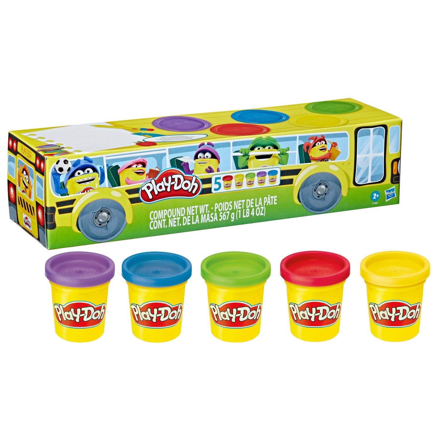 Play-Doh Compound Back To School 5-pak