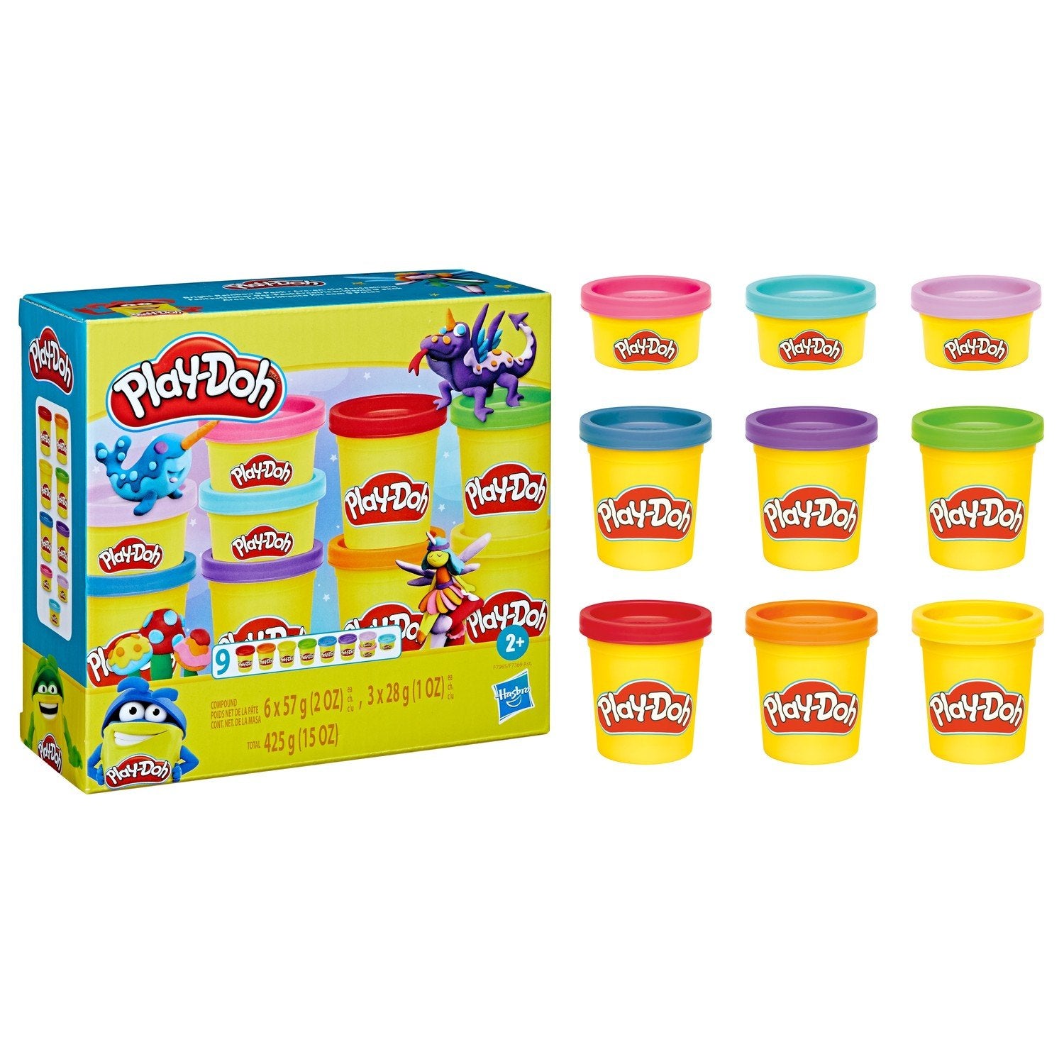 Play-Doh Compound Sparkle Collection 6 stk