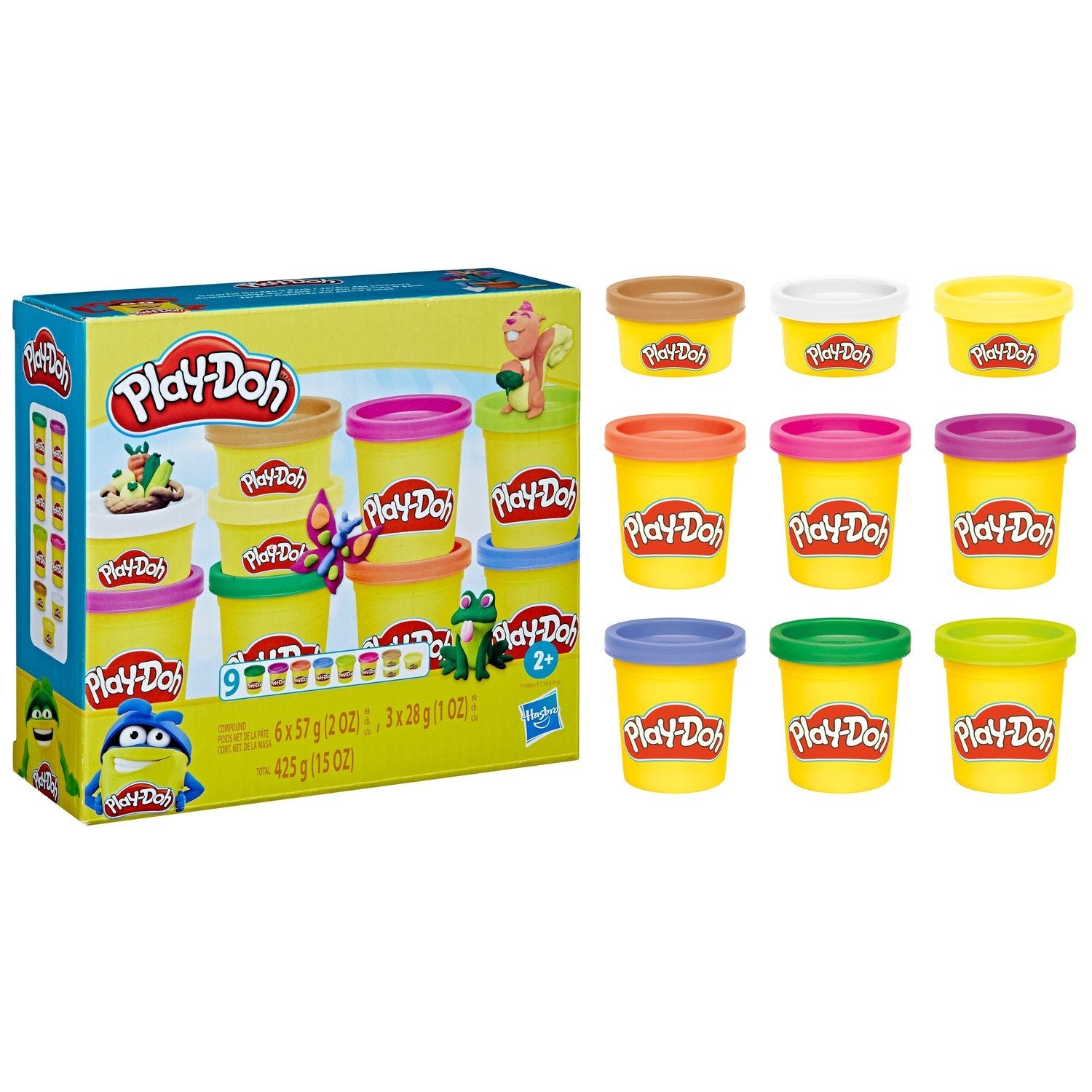 Play-Doh Compound Sparkle Collection 6 stk