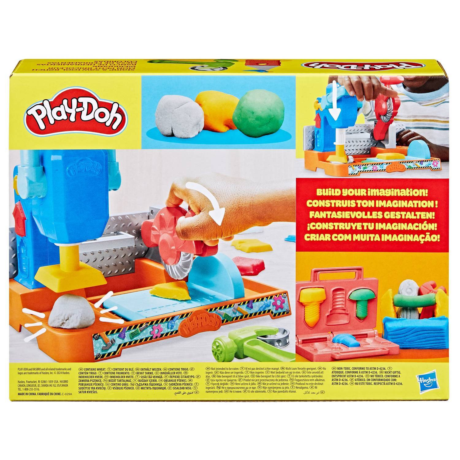 Play-Doh Legesæt Stamp N Savværktøjsbænk