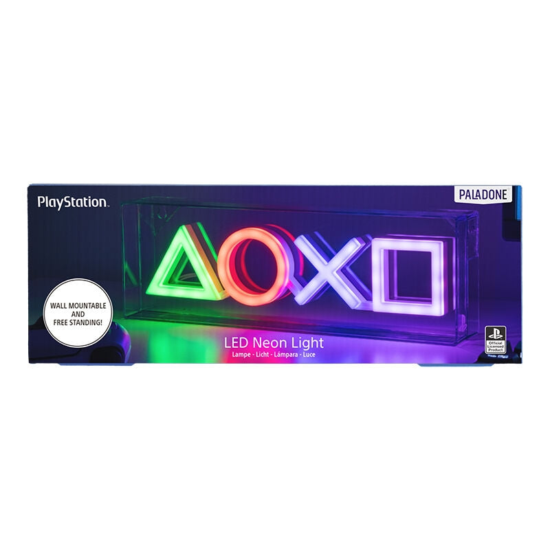 PlayStation Symbols LED-lampa med färgbyte