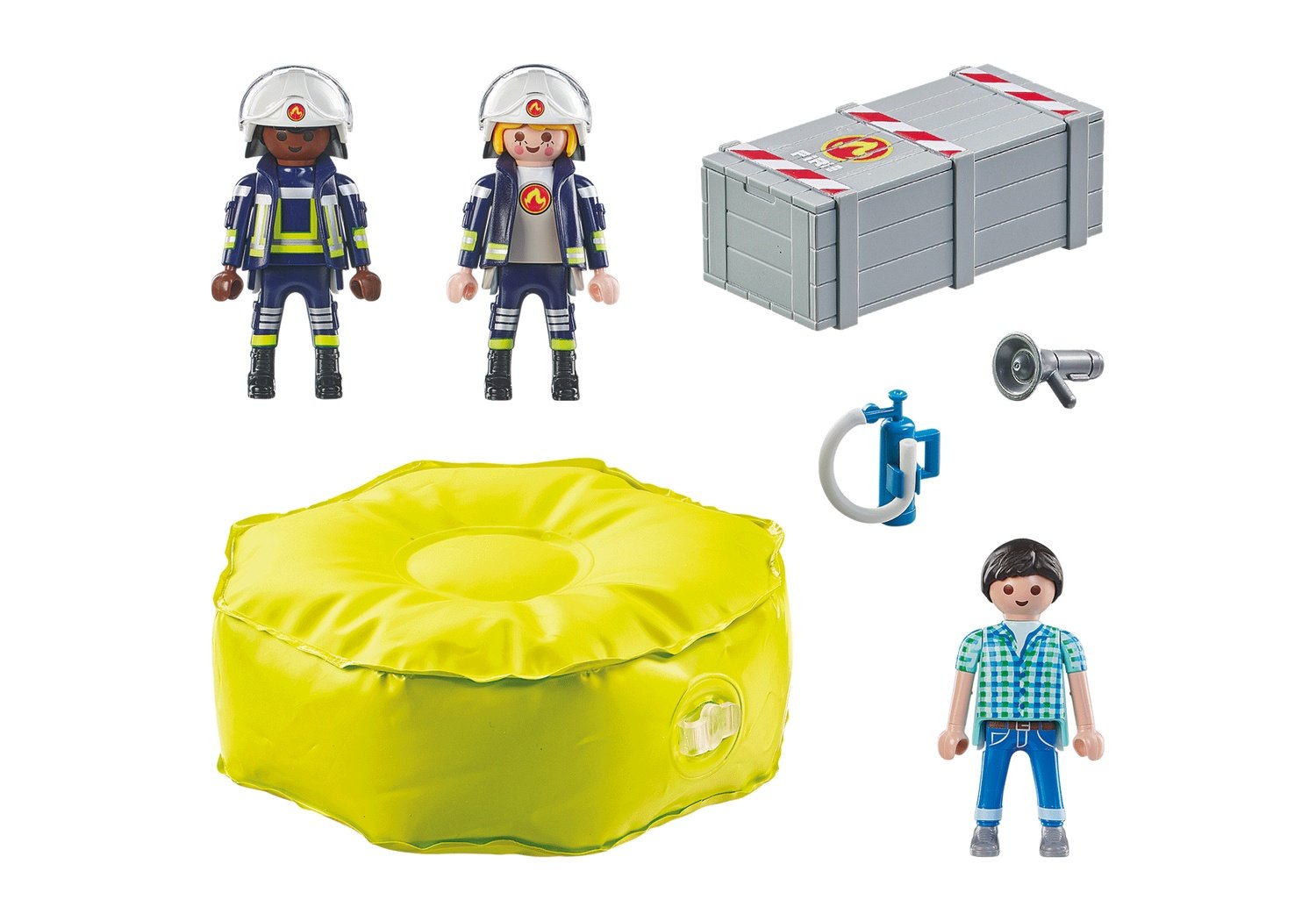 Playmobil Action Heroes Brandman med luftkudde 71465