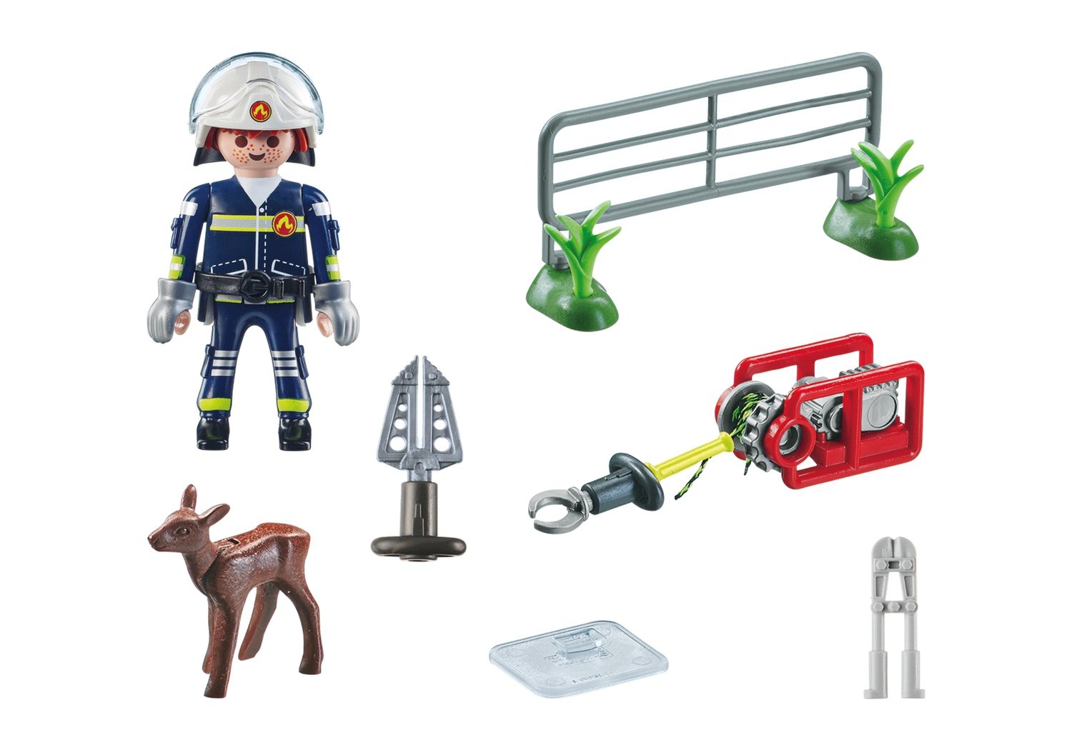 Playmobil Action Heroes Firefighting Mission: Animal Rescue 71467