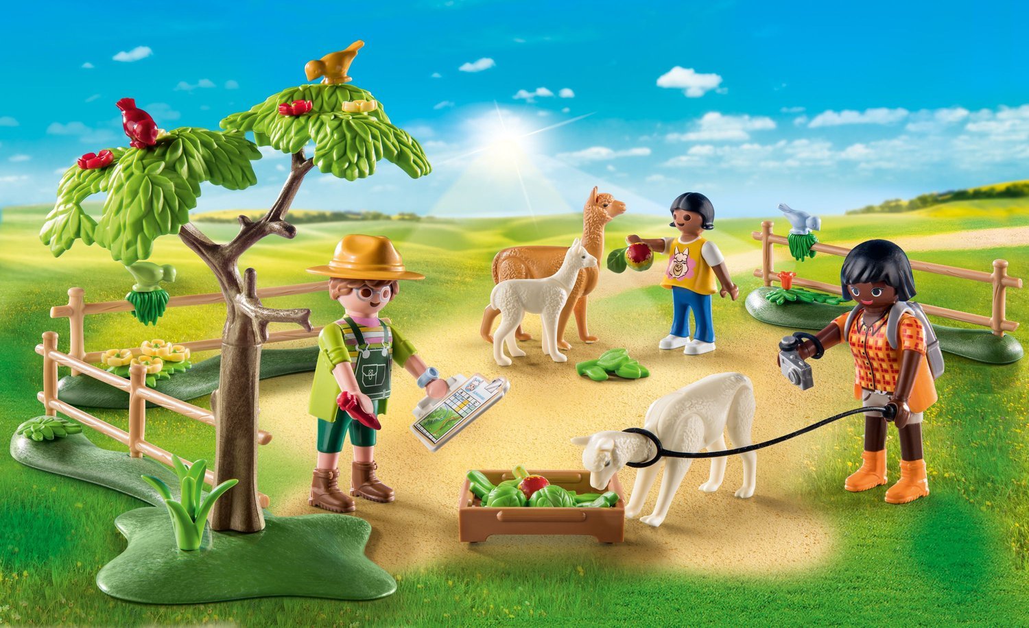 Playmobil Alpaca Hike 71251