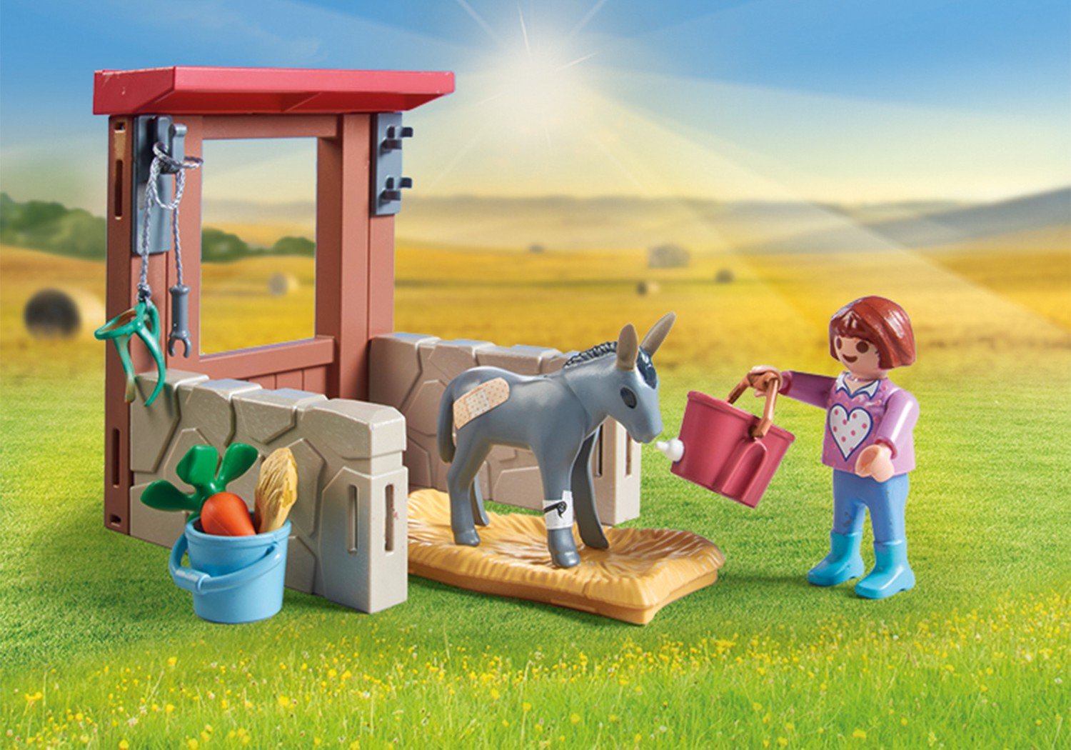 Playmobil Country Farmyard Vet 71471