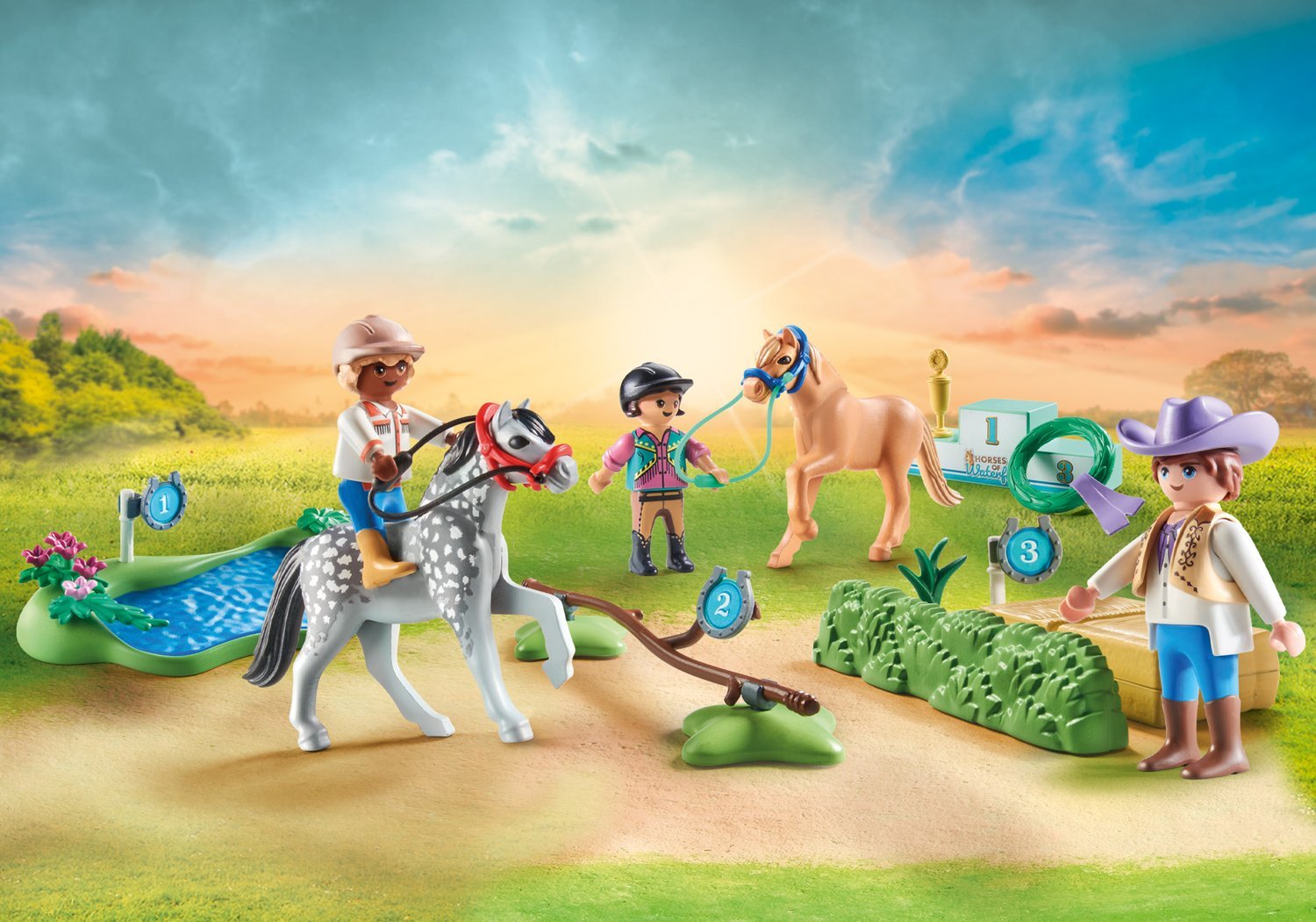 Playmobil Horses Of Waterfall Pony Tournament  71495