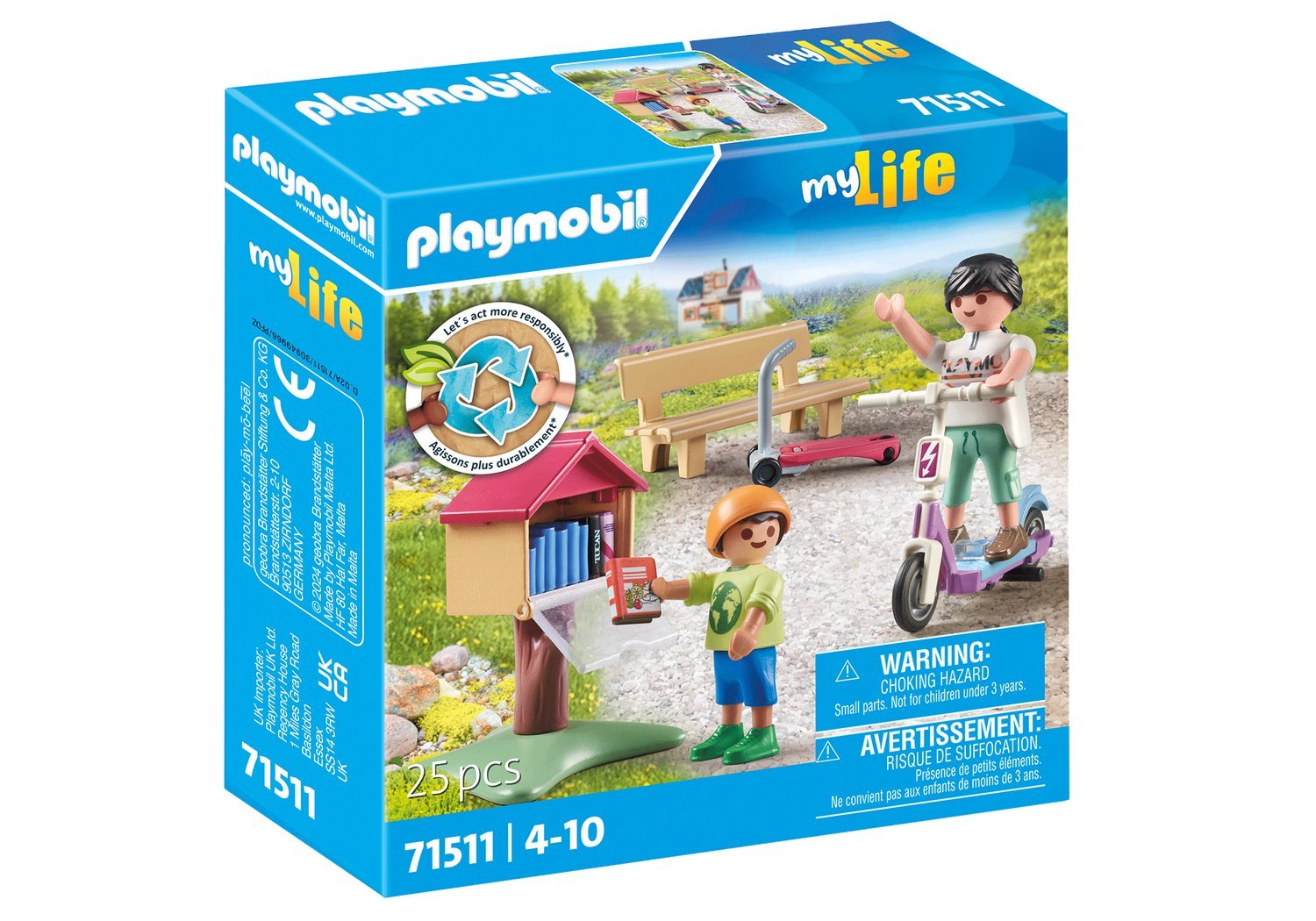 Playmobil My Life Book Exchange For Bookworms 71511