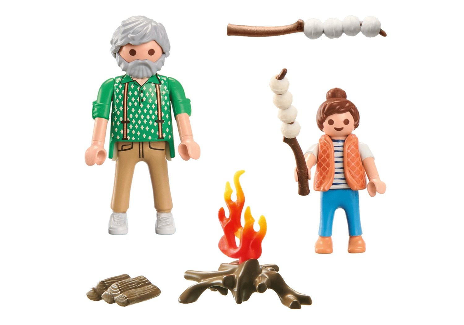 Playmobil My Life Campfire With Marshmallows 71513