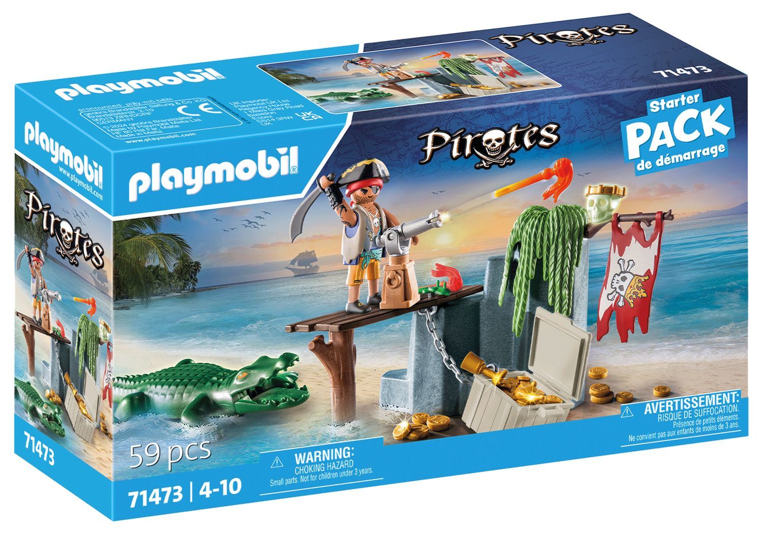 Playmobil Pirates Pirate With Alligator 71473