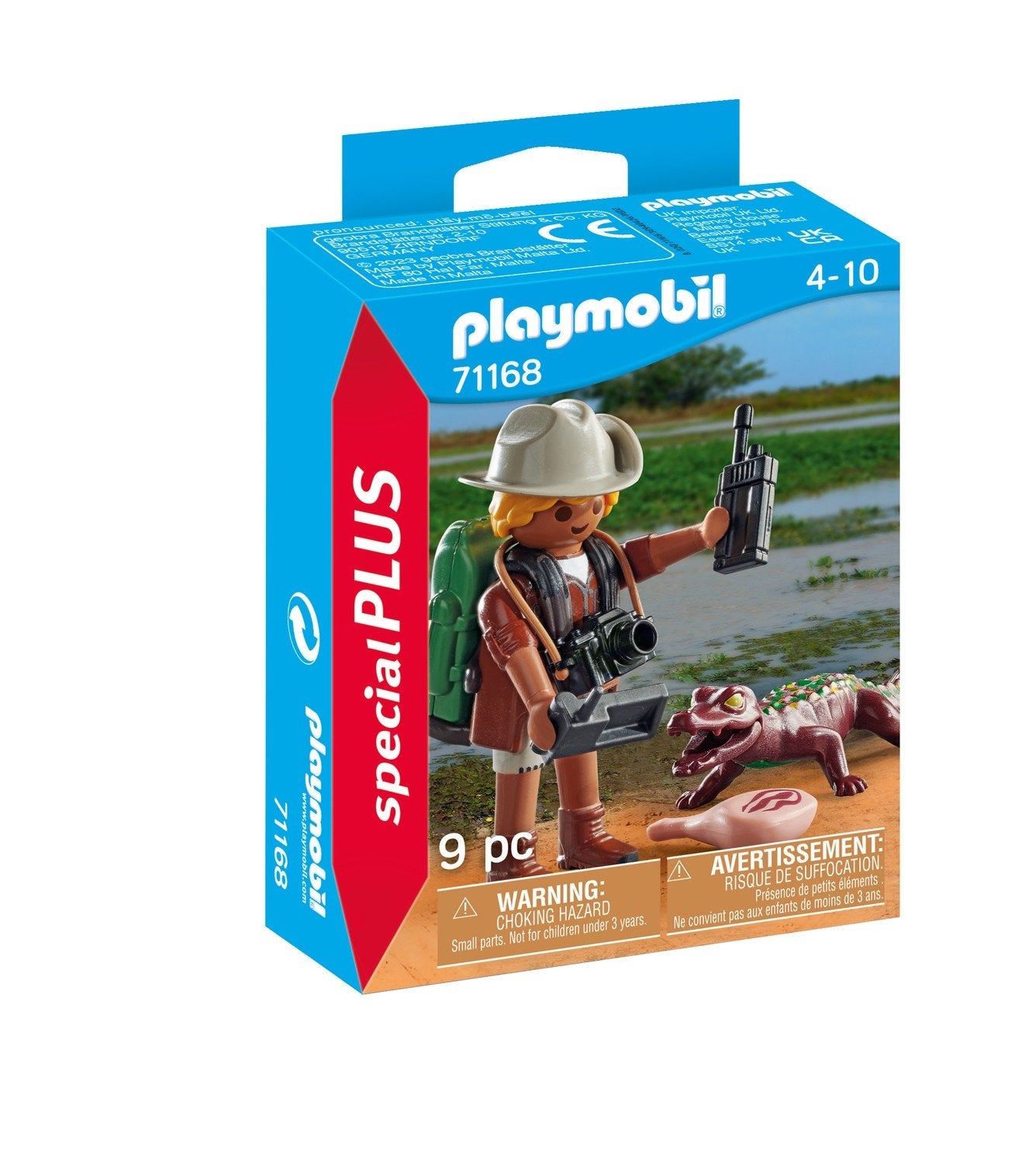 Playmobil Special Plus Researcher med Young Caiman 71168