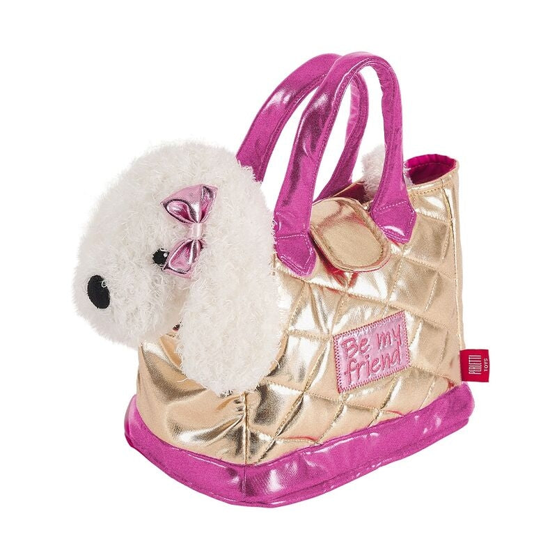 Plysch gyllene Didi hundleksak, 28 cm mjukt gosedjur