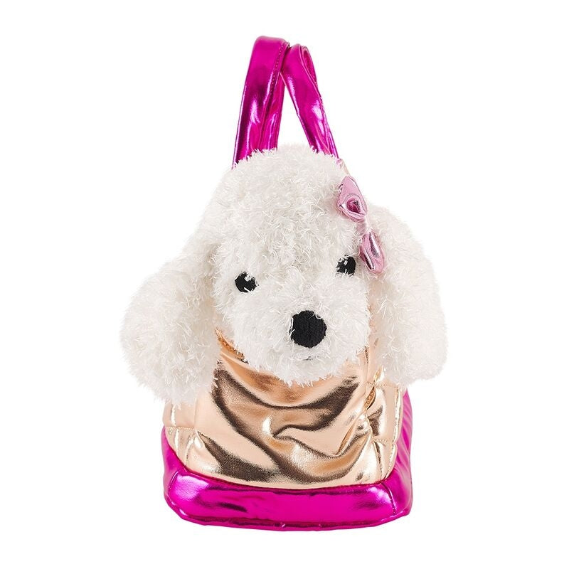 Plysch gyllene Didi hundleksak, 28 cm mjukt gosedjur