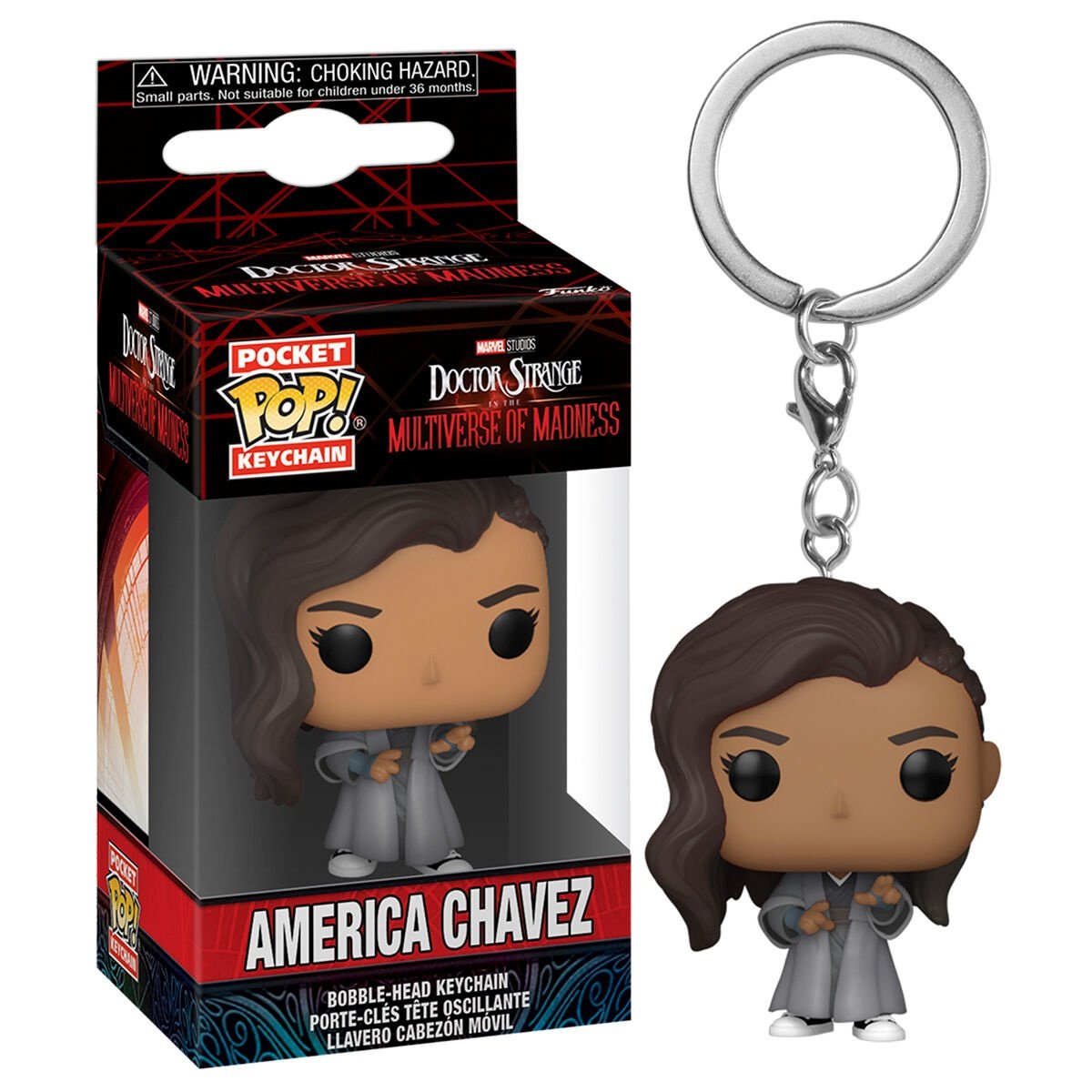 Pocket POP Nyckelring Marvel Doctor Strange America Chavez