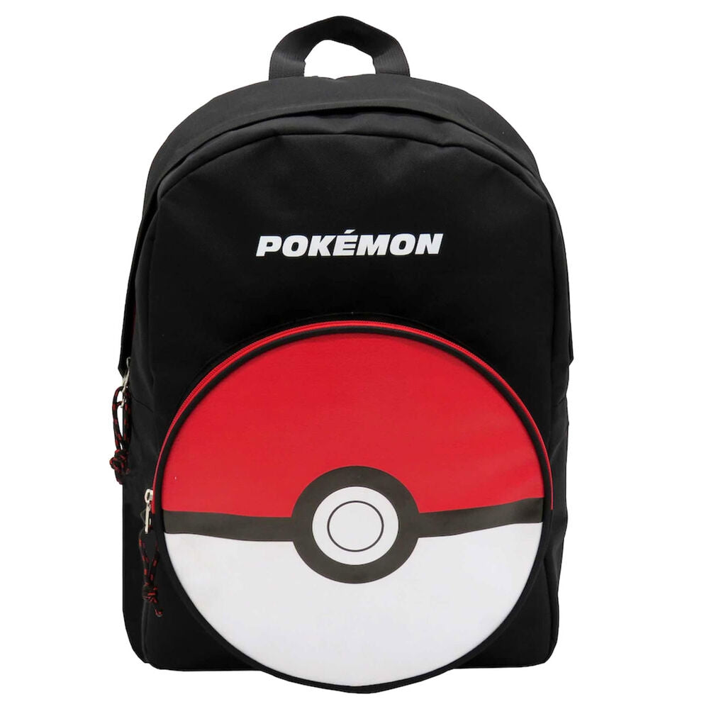 Pokeball anpassningsbar ryggsäck, 42 cm storlek, perfekt för spel