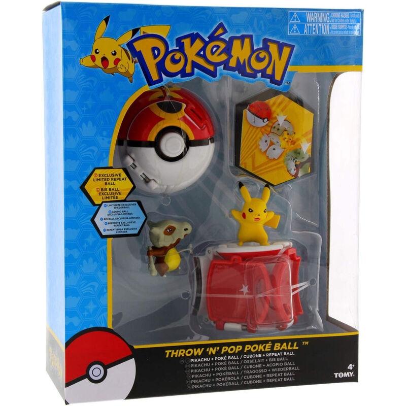 Pokemon Pokeboll Pikachu + Cubone blister