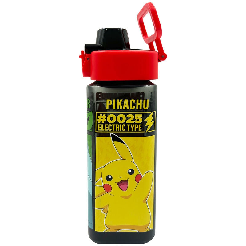 Pokemon Square vattenflaska 500 ml, BPA-fri, hållbar design