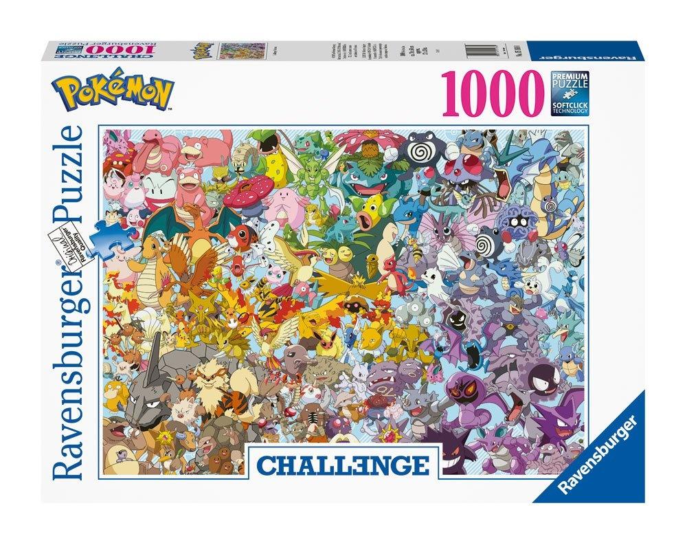 Pokémon Challenge Jigsaw Puzzle Group (1000 brikker)