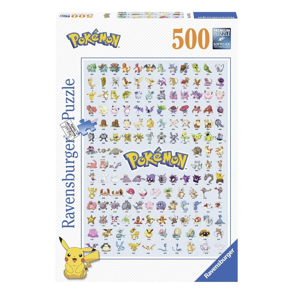 Pokémon Jigsaw Puzzle Pokémon (500 stykker)