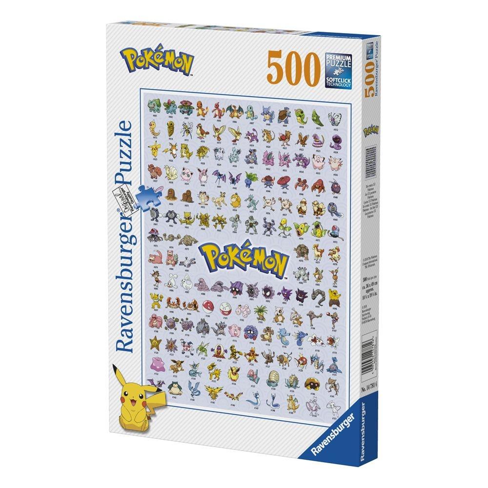 Pokémon Jigsaw Puzzle Pokémon (500 bitar)