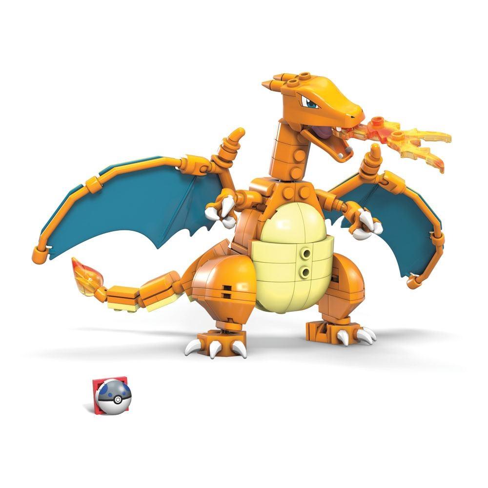 Pokémon Mega Construx Wonder Builders Byggsats Charizard 10 cm