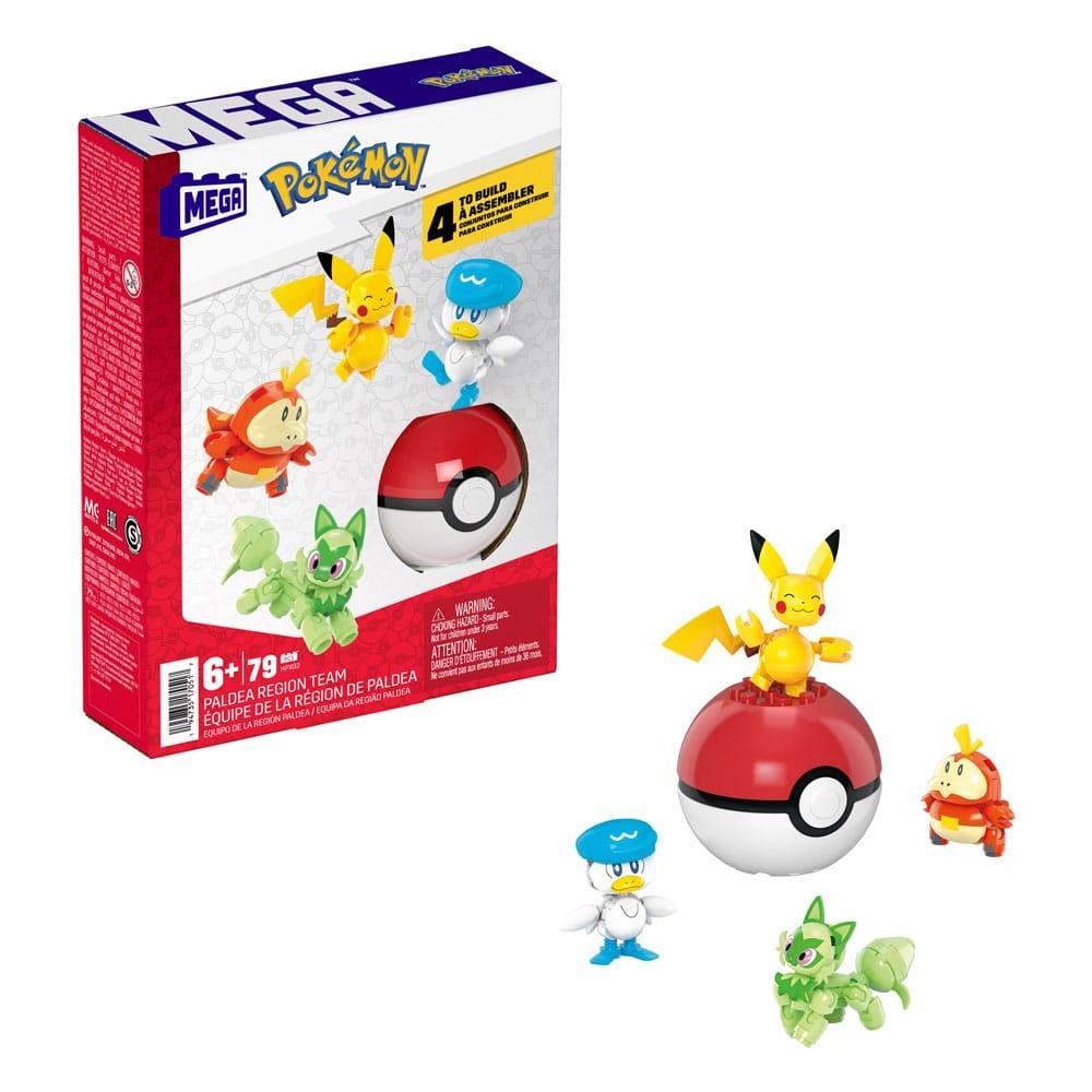 Pokémon Mega Construx konstruktionsset Paldea Region Team