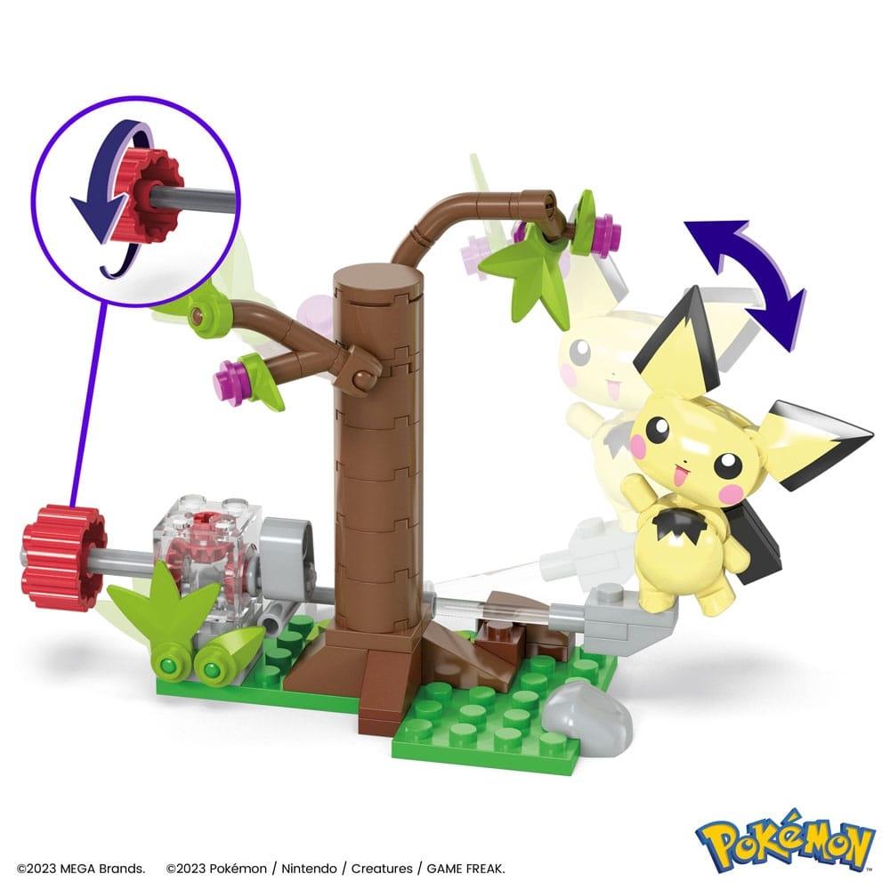 Pokémon Mega Construx konstruktionsset Pichus skogsfoder