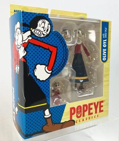 Popeye Action Figur Wave 01 Olive Oyl