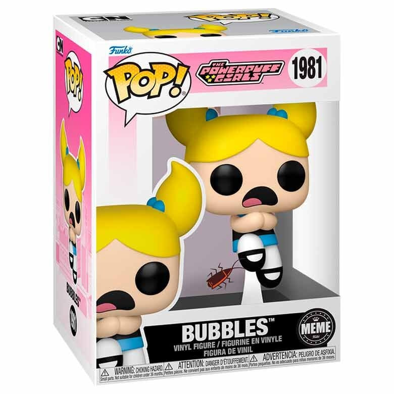 Powerpuff Girls Bubbles Plyschleksak, 12-tums mjuk docka