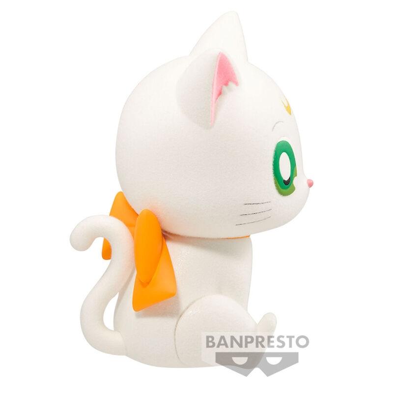 Pretty Guardian Sailor Moon Cosmos the Movie Artemis Stort band Fluffig Puffig figur 7cm