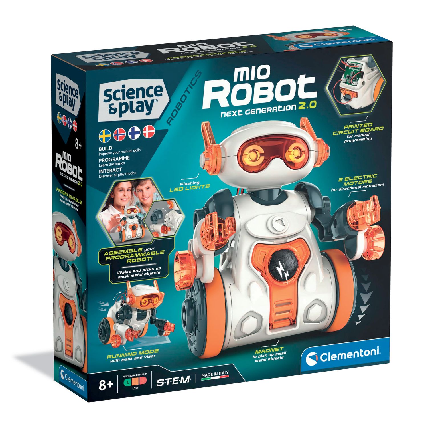 Programmerbar robotsats med appstyrning, från 8 år