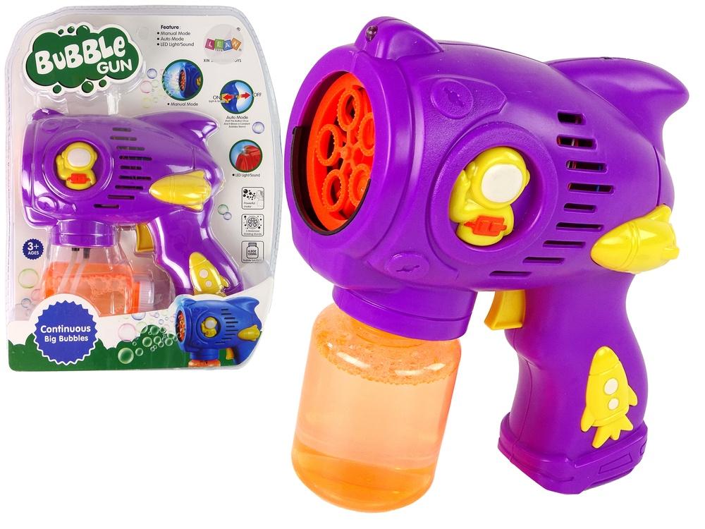 Purple Bubble Machine: Sjove lys og bæredygtigt design