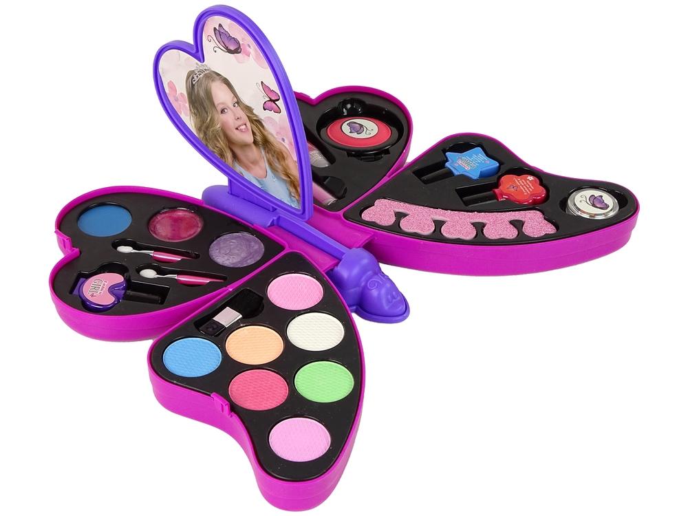 Purple Butterfly MakeUp Set: Sikker, sjov, kreativ leg!