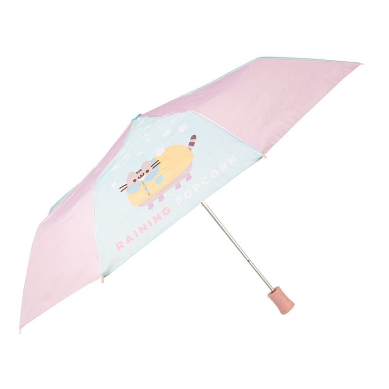 Pusheen Foodie automatiskt fällbart paraply med vindtät design