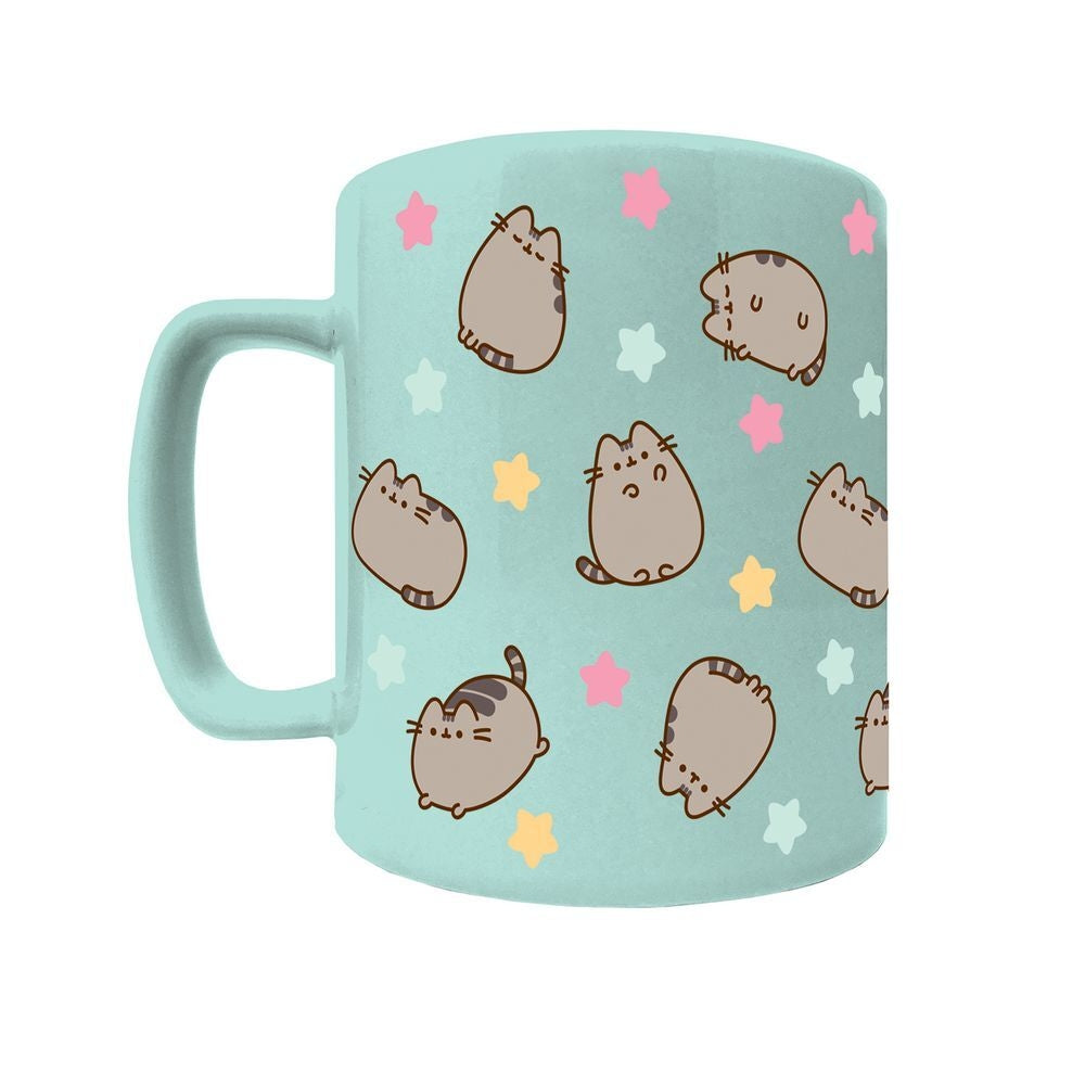 Pusheen mugg med nallebjörnsöverdrag, 440 ml kapacitet