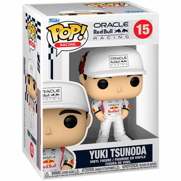 Racingfigur Yuki Tsunoda, Red Bull, 6-tums samlarobjekt