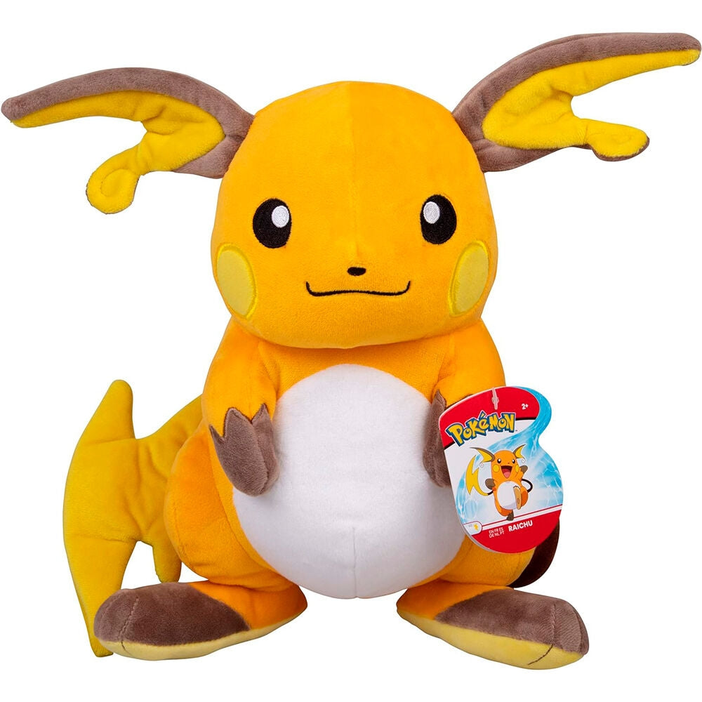 Raichu plyschleksak 25 cm - Mjuk, gosig, perfekt för samlare