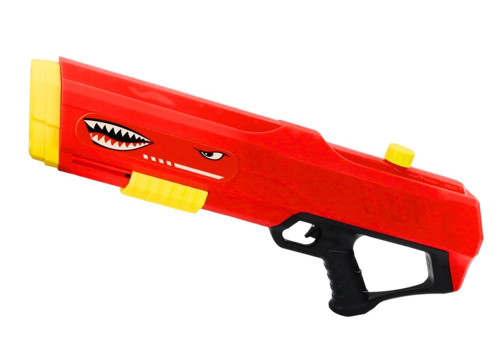 Rød 57 cm Shark Water Gun: Pump-action moro for barn!