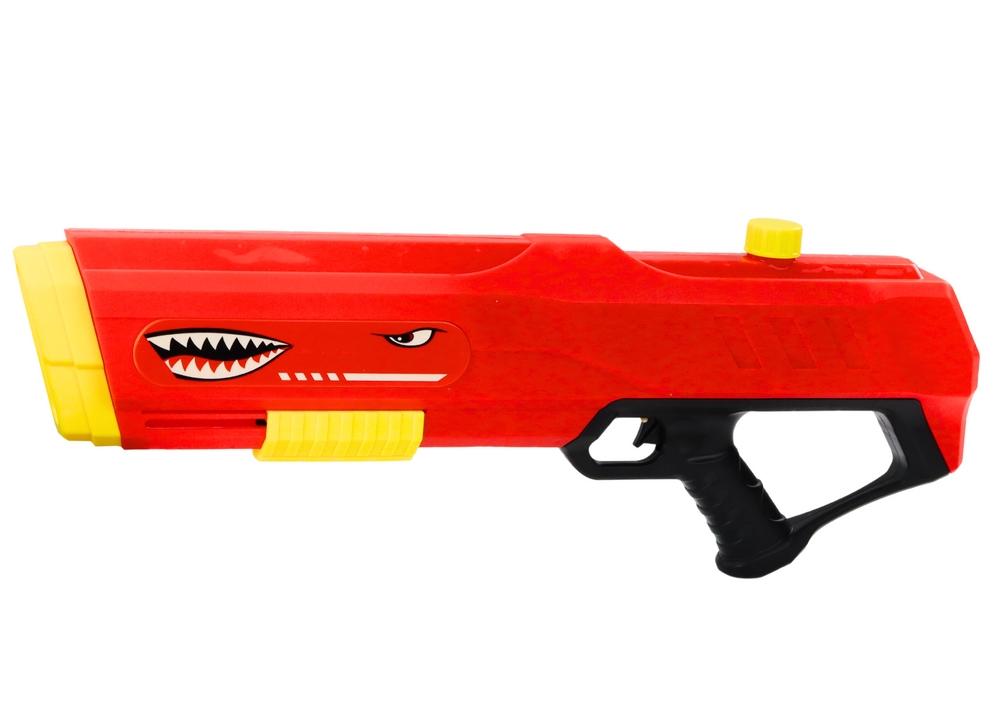 Rød 57 cm Shark Water Gun: Pump-action moro for barn!